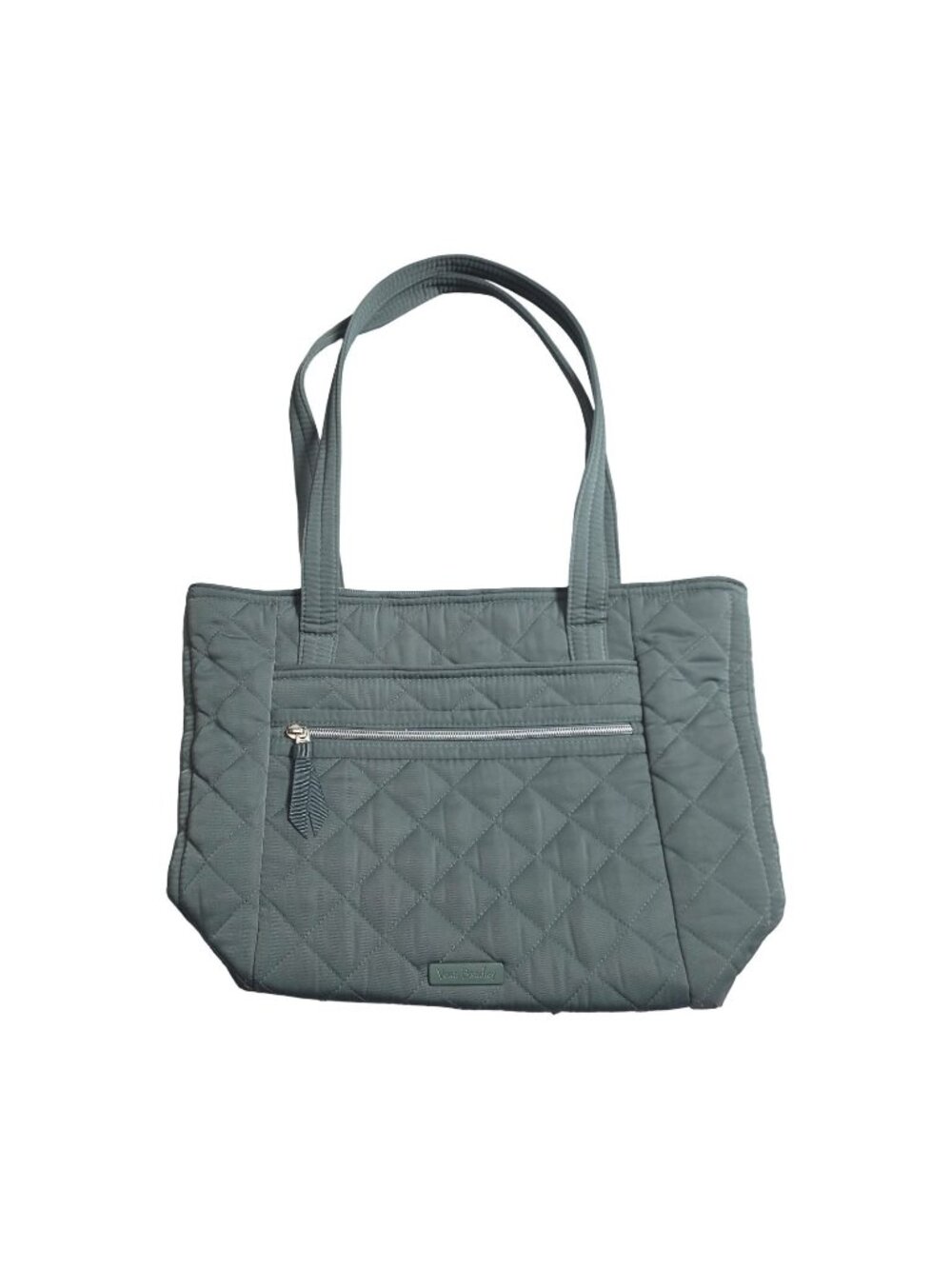 Vera Bradley Green Small Vera Tote Bag